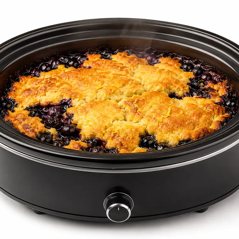 Lemon Blueberry Sunshine Cobbler