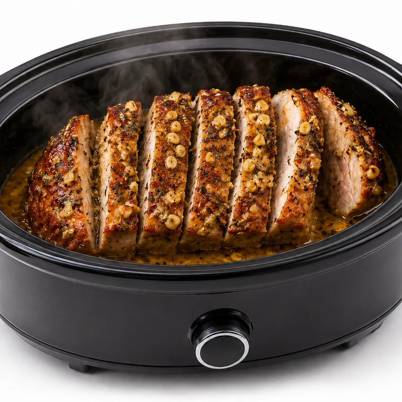 Garlic Herb Pork Loin